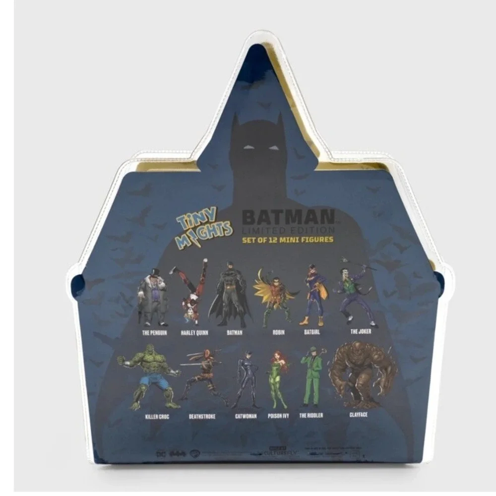 CultureFly Tiny Mights Batman Arkham Asylum Limited Edition 12 Action Figures DC